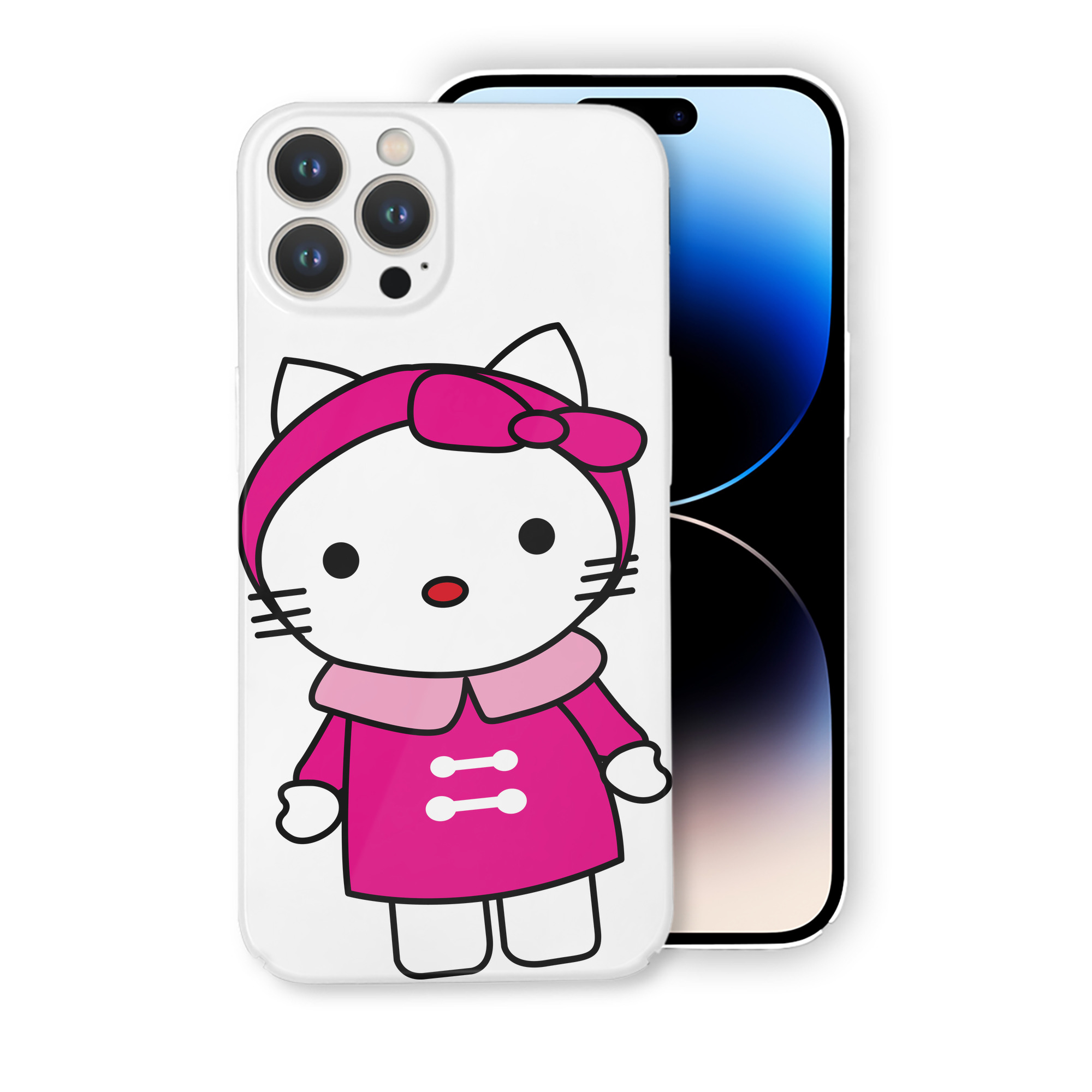 （画像用） Hello Kitty ハローキティ 【iPhone 14シリーズ対応】ハードケース